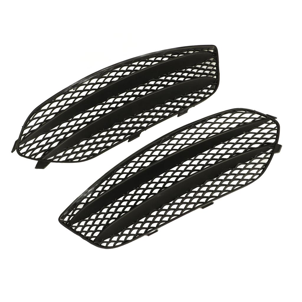 Schwarzer Nebelscheinwerfergrill für die vordere Stoßstange, Ersatz für Mercedes?Benz CLA?Klasse C117 AMG Line CLA45