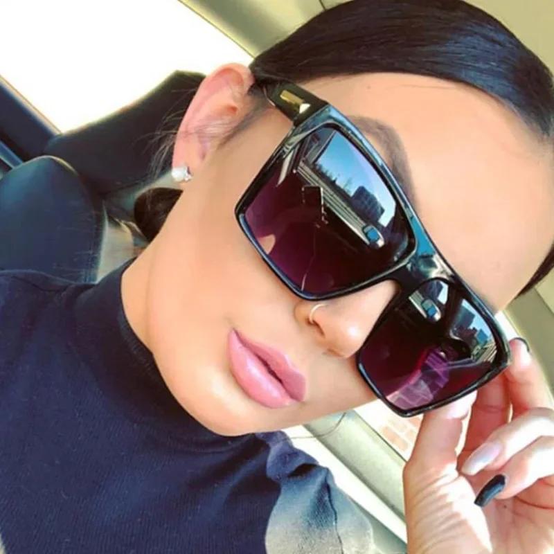 Square Sunglasses Women Men Vintage Brand Mirror Stylish Sun Glasses Female Male Unisex Lens Personality Colors