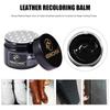 Leather Recoloring Balm Renew Restore Repair Color To Faded Scratched Leather for Couches Car Seats Clothing Purses 1.7 Oz