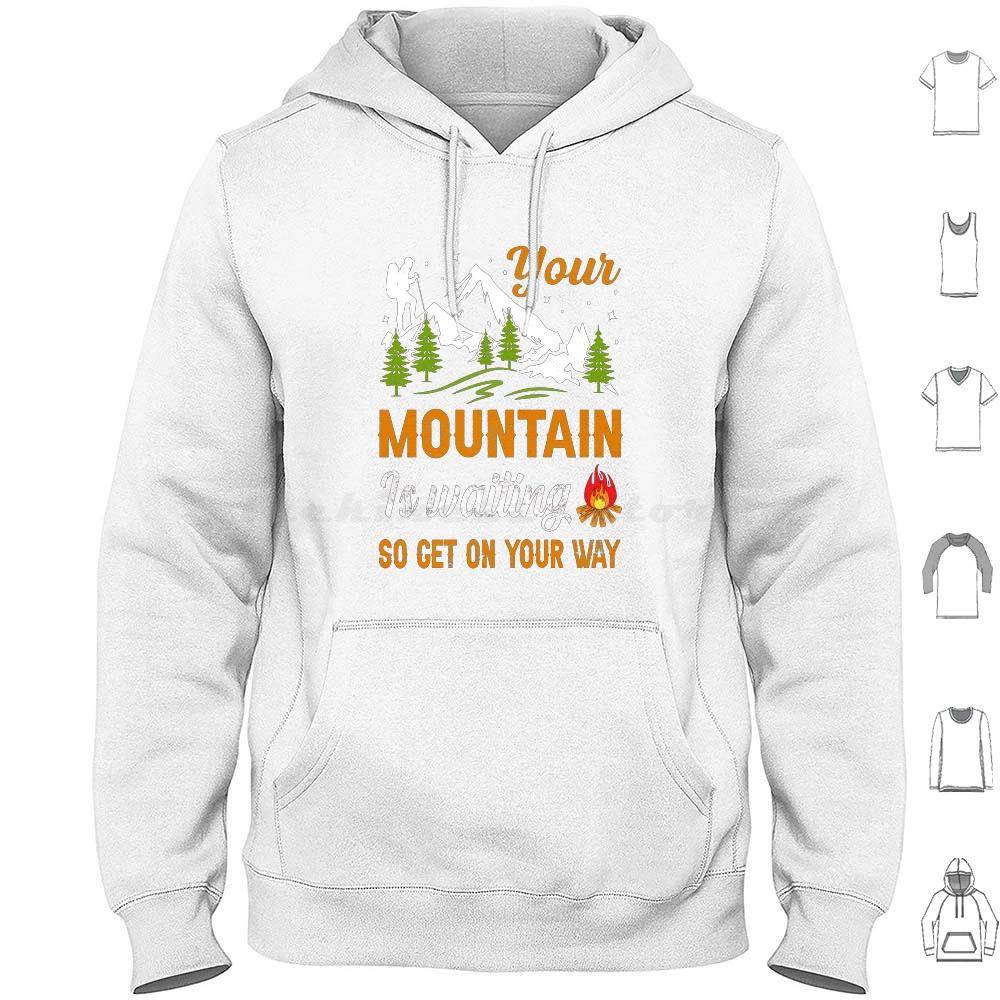 Adventure Life Hoodie Cotton Long Sleeve Emblem Text Logo Monochrome Black Monochrome Photography Travel Recreation