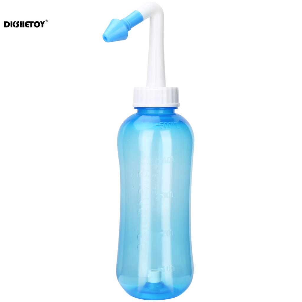 Butelka do płukania nosa 300/500ml Zapalenie zatok Czyszczenie nosa dla dorosłych i dzieci Alergiczny nieżyt nosa Irygator do nosa Neti Pot Narzędzie do czyszczenia nosa