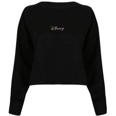 Regenbogen-Crop-Sweatshirt für Damen/Damen