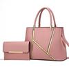 High Quality PU Leather Ladies Hand Bags Big Size Handle Design Leather Shoulder Bag Shoulder Strap Big Tote Handbag Women Girls