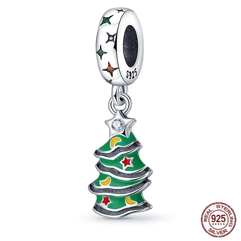 New Copper Fashion Christmas Snowman Elk Ice Boots Charm Bead Suitable For Brand Original Bracelet Diy Jewelry Gift