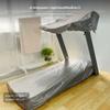 Treadmill Cover, Dustproof Sun Protection, Universal Fit, Foldable Alu Film Silver S
