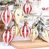 6pcs Plastic Electroplated Hanging Balls Cartoon Merry Christmas Tree Decor  Children Gifts