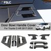 Cars Accessories Door Bowl Handle Cover For Toyota C-HR 2017- Carbon Fiber Silver Car Decoration Styling Upgrade