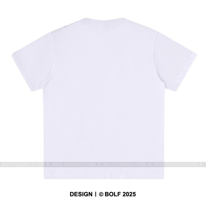 Letter Simple Printed 100% Cotton Women's Oversized T-Shirt Loose Fit Graphic Tees Tops for Daily Wear