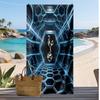 Toalla de Playa Impresa Tottenham Hotspur Secado Rápido Suave Portátil Manta de Playa Rectangular Grande para Viajes Piscina