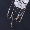 Carbon Steel Sea Box Hook Explosion Hooks Bait Feeder Cage Fishing Hooks Explosion Baits Cage