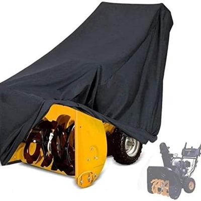 Snow Thrower Cover Waterproof Dustproof Snow Blower Covers for Most Electric Two-Stage Snow Throwers (L: 60.24x33.07x45.28in/ 153x84x115cm)