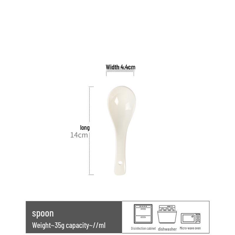 Ru Han Ceramic Spoon Set