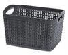 Gray Rattan Basket 108 X 165 X 122 Cm Universal