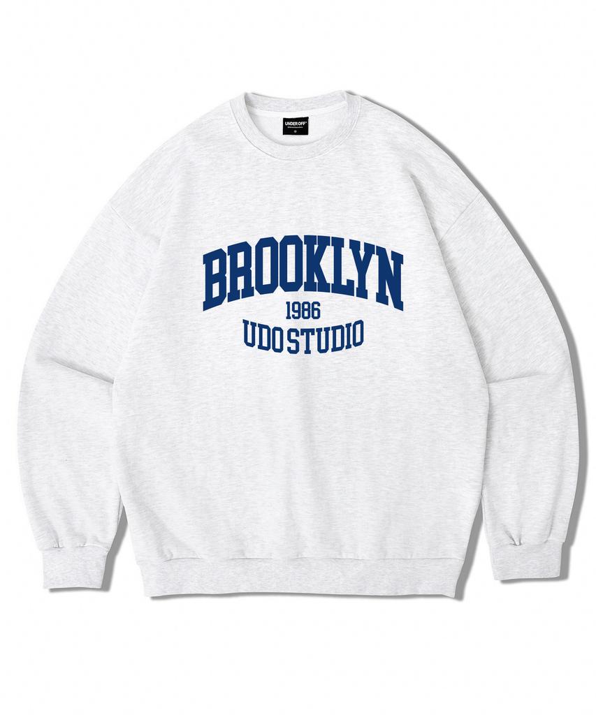 UNDEROFF Authentic Relaxed Brooklyn Oatmeal Sweatshirt