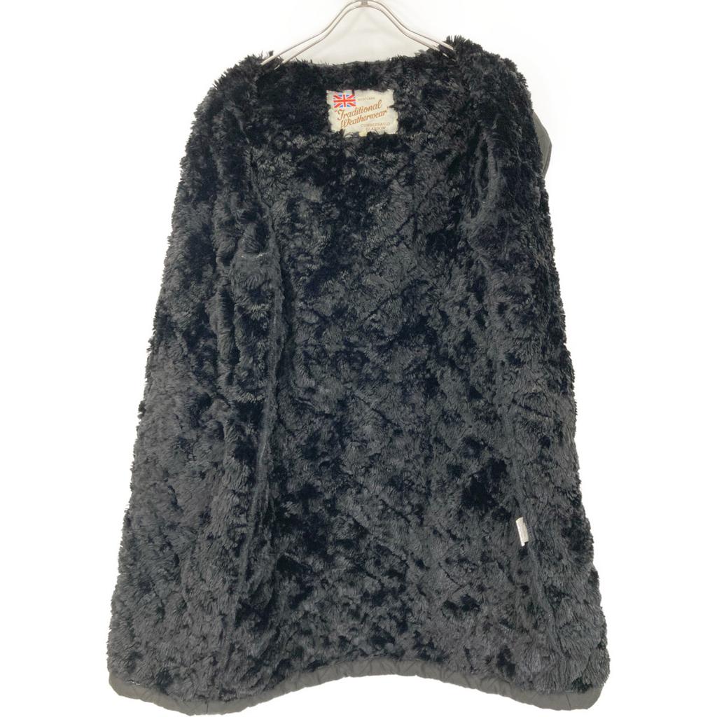 TRADITIONAL WEATHERWEAR BLACK GRANGE Fleece-lined Quilted Coat coat 44 blackUsed