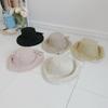Women's Long Brim Small Fit Ribbon Bucket Hat SS Hat