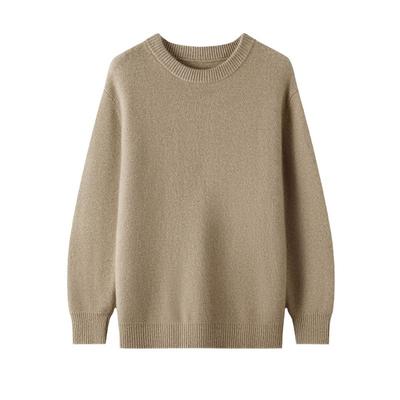 Men's Seven-pin Thick Round Neck Sweater for Women's Autumn and Winter New Skin-friendly and Warm Sweater Simple and Versatile Base Shirt