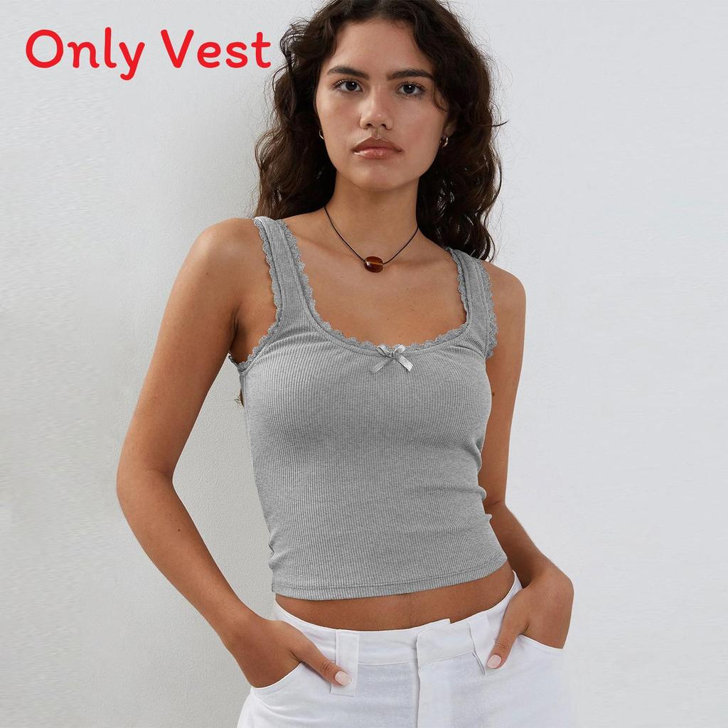Y2k Girl Fashion Basic Lace Dress Top With High Elasticity For Streetwear Style