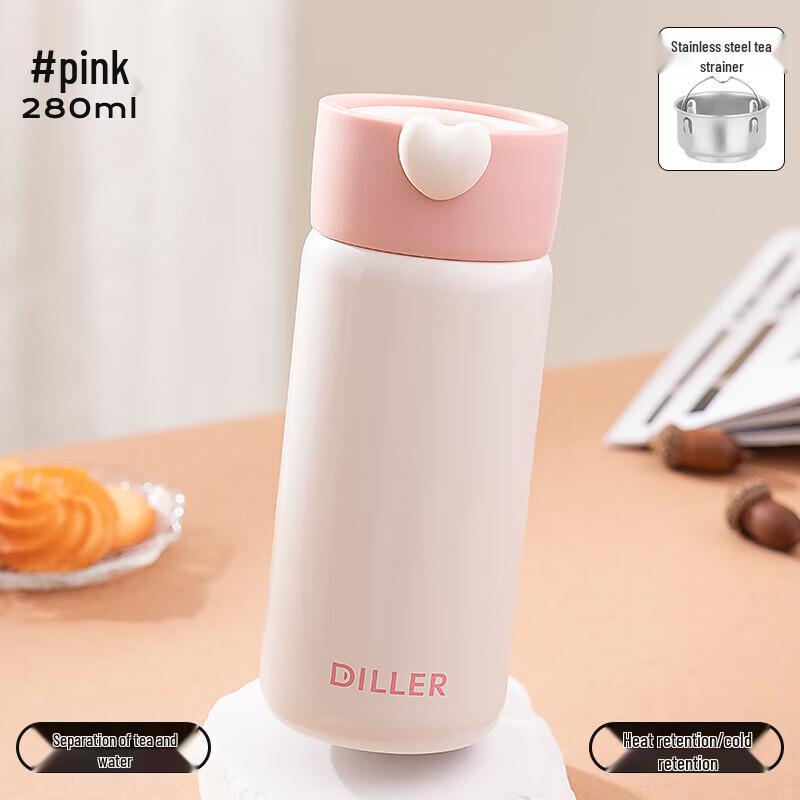 Diller 280ml Mini Insulated Water Bottle 280ml