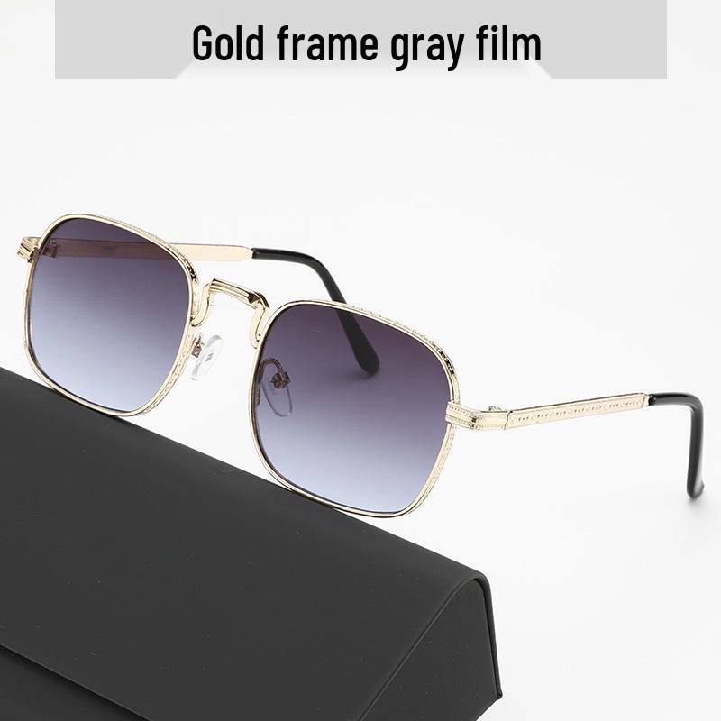 High-end Retro Cat Eye UV Protection Metal Sunglasses for Women