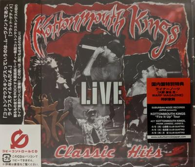 CD COTTONMOUTH KINGS, DADDY X, HUMBLE  - Classic Hits LIVE(CCCD)  SUBJC001 Suburban Noize 2004 Japan ObiRap & Hip-Hop/R&B Used
