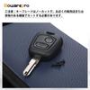 Bowarepro Uncut 2 Button Remote Key Shell Case for Peugeot 106 206 306 307 405