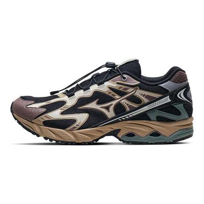 Wave Solar V2 Retro Trend Functional Non-Slip Wear-Resistant Supportive High-Top Casual Running Shoes Unisex Sneaker Black D1GH231809
