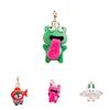 Flying Penguin Rabbit Plush Toy Keyring With Adorable Faces