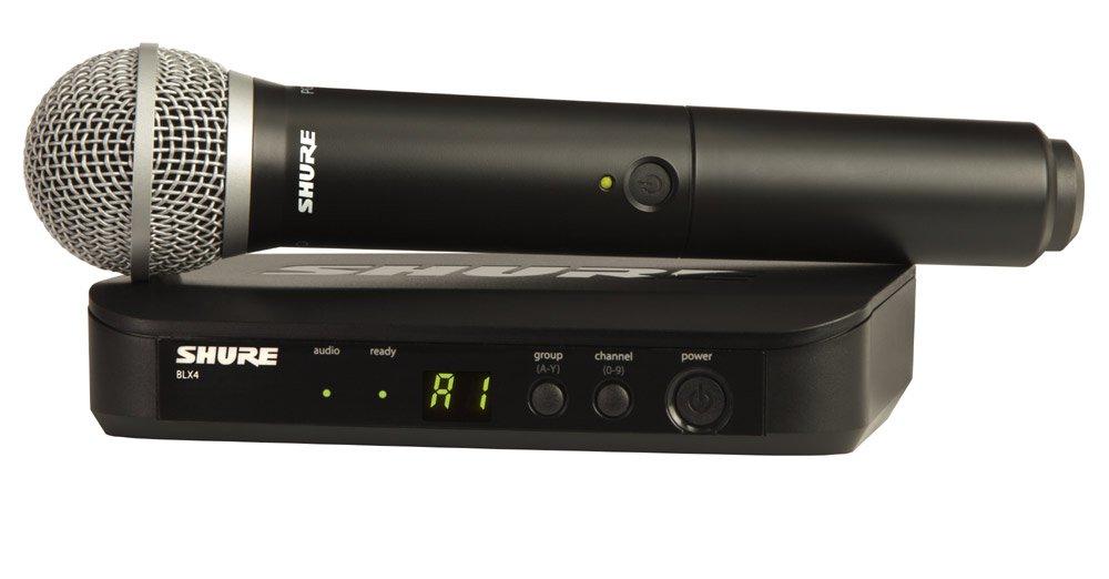 

Бездротова вокальна система Shure з ручним мікрофоном PG58 J10 від Shure BLX24/PG58,