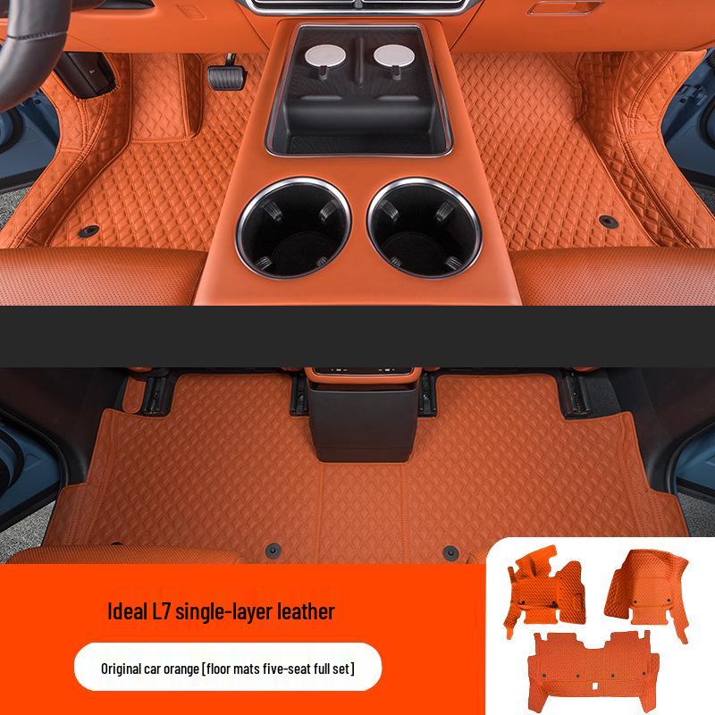 Ideal L7 Bagaj Paspası: Araba İçi için Tam Çevre Arka Bagaj Paspası, Orijinal Araba Rengine Uygun