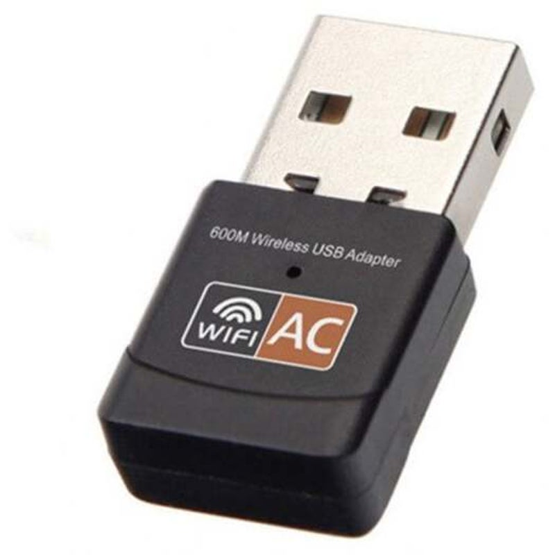 USB Wi Fi Adapters/Dongles Wifi Adapter 600Mbps Dual Band Wireless Lan Usb Pc Black
