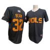Tennessee Volunteers Baseball Jersey Unisex Cotton Blend Embroidered Fan Apparel Men Adult