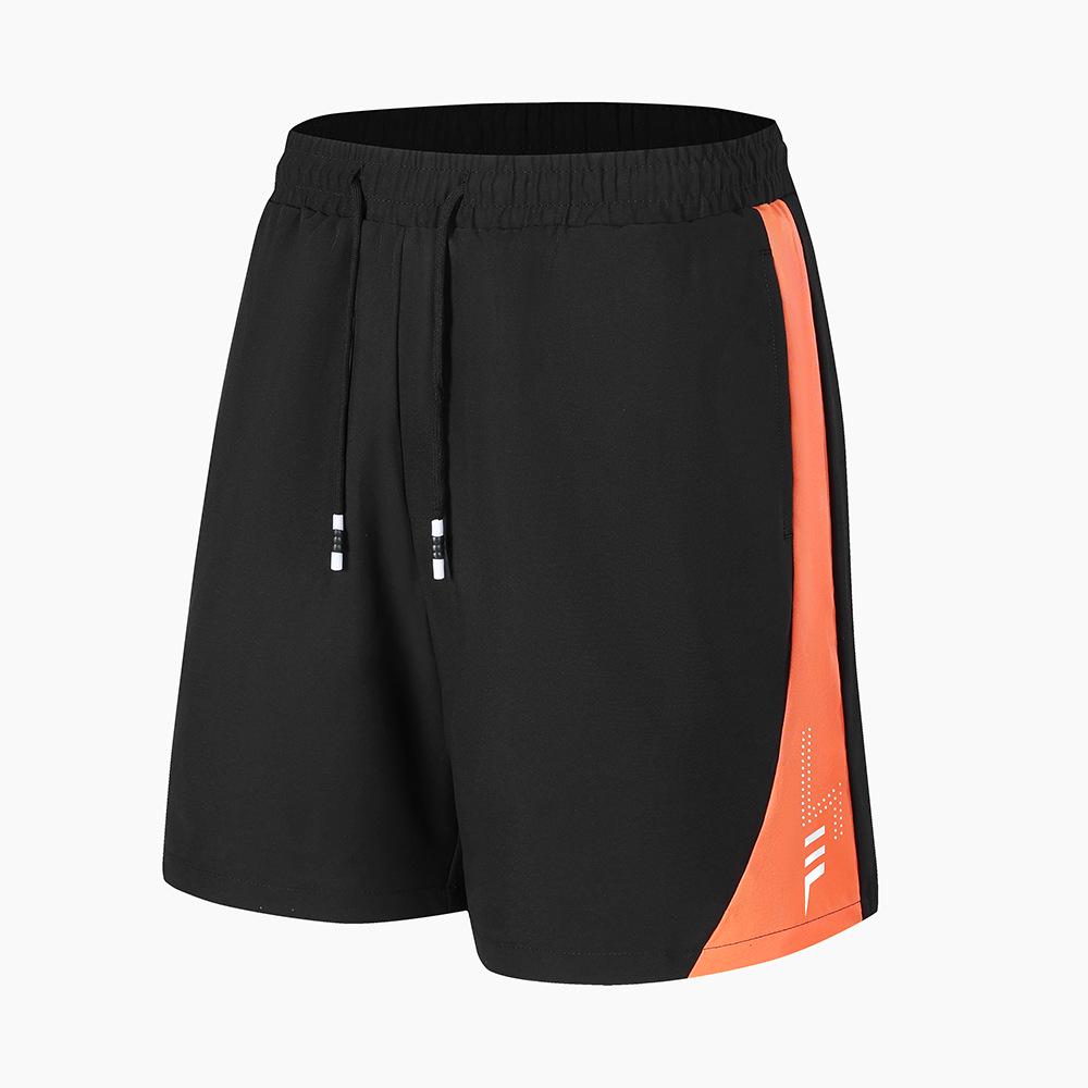 Men's Summer Ice Silk Quick-Dry Loose Fit Sports Shorts - Breathable, Casual, Plus Size.