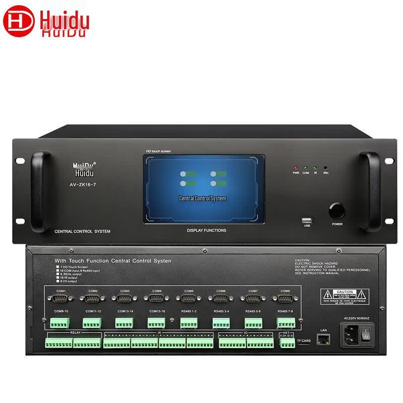 HuiDu AV-ZK16-7 Smart Central Control System Host with 7-inch Touchscreen (CN Version)