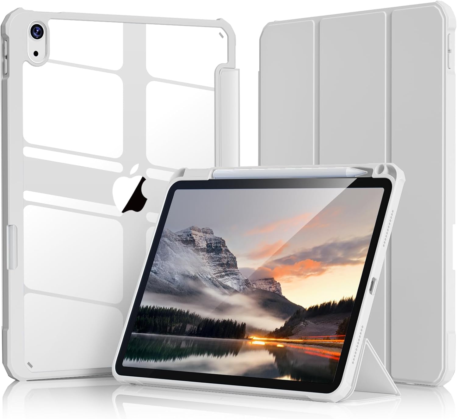 

Розумний чохол для iPad A16 11-го покоління для iPad Air11 13 дюймів M2 M3 для ipad Air5 4-го Pro11 13 M4 M5 M2 10-го 9 8 7 10.2 10.5 Pro M5 2025 11inch сірий колір