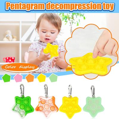 Bolha de imprensa colorida Desktop brinquedos educativos jogo interativo para crianças