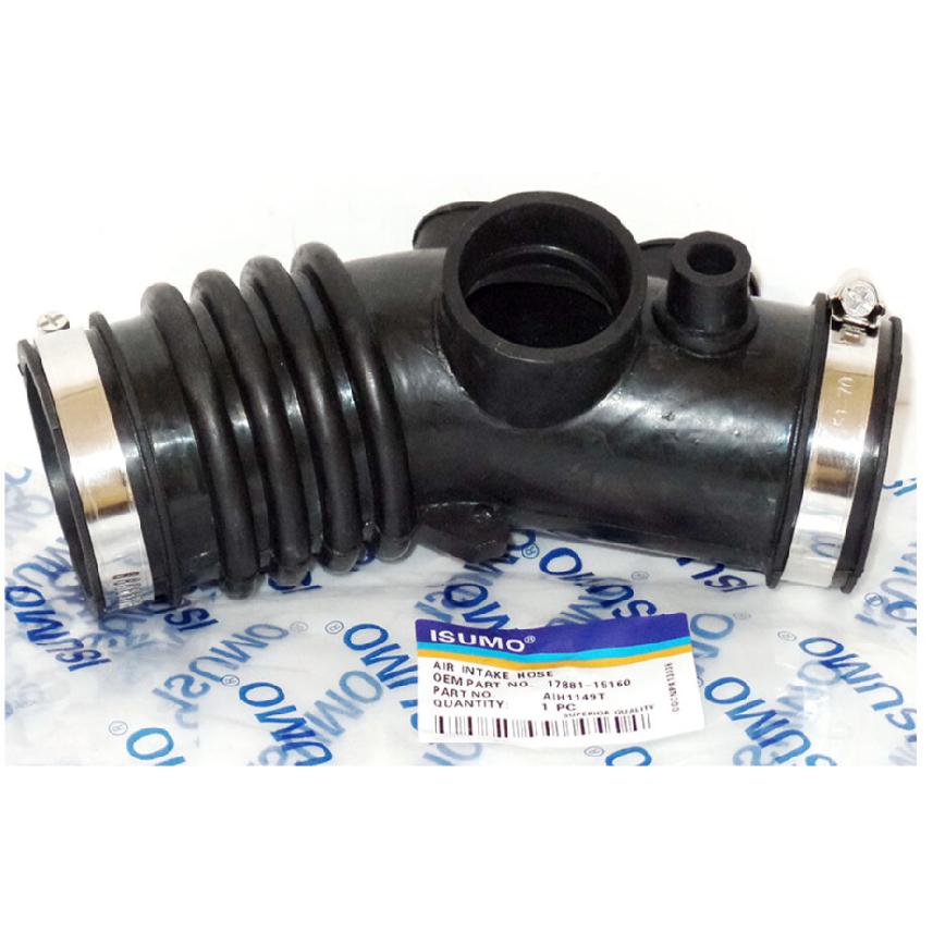 Air Cleaner Intake Hose W/Clamps Fits:Celica 1990-1993 Corolla 1989-1993 L4 1.6