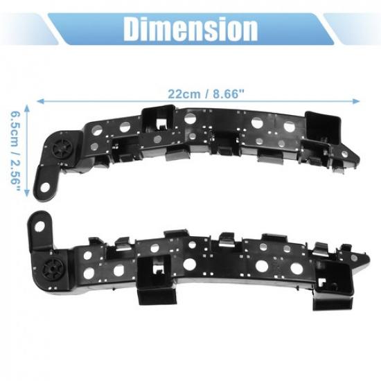 1 Paar Stoßstangenhalterung für Honda CR-V 2017- 71198-TLA-A01 Kunststoff
