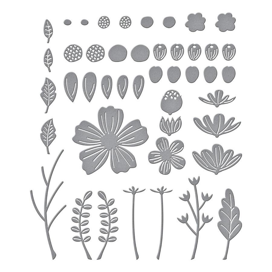 Flowers Metal Cutting Dies for DIY Scrapbooking Album Paper Cards Decorative Crafts Embossing Die Cuts