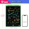 12 Inch LCD Writing Tablet Electronic Handwriting Drawing Board Digital Graphic Doodle Pad Educational Toy for Kids