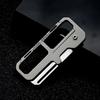 Titanium Alloy Key Chain Knife Pocket Keychain MINI Folding Knife Lightweight Belt Pendant Multifunctional Utility Knife Car Key