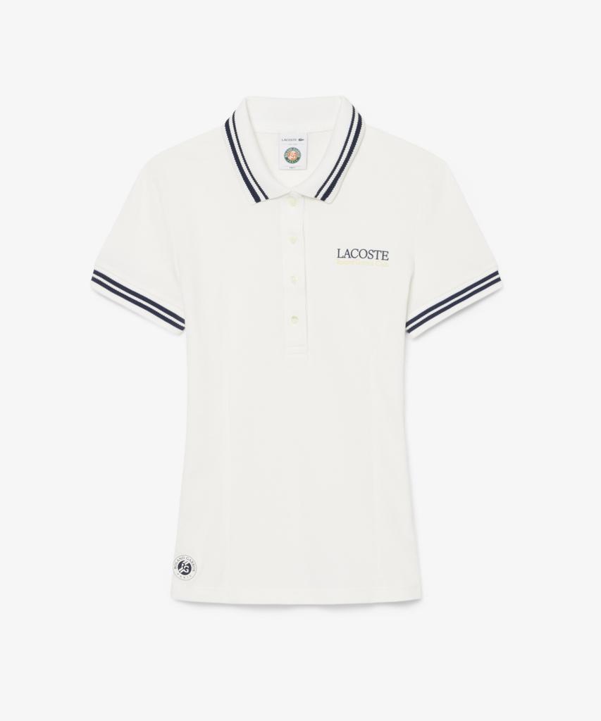 LACOSTE Women'S Roland Garros Tennis Pique Polo Shirt Pf0582-56G 70V