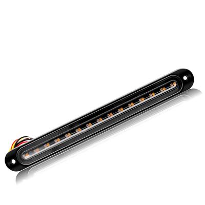Czerwona lampa stop LED 12V z 30 diodami LED o wysokiej widoczności do tyłu Łatwa, wodoodporna i z ostrzeżeniem o hamowaniu Może być również używana jako światło tylne lub trzecie światło stopu