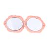 1Pcs Portable Retro Rose Flower Mini Mirror Small Pocket Makeup Mirror Double Sided Hand Mirrors Compact Cosmetic Beauty Tool