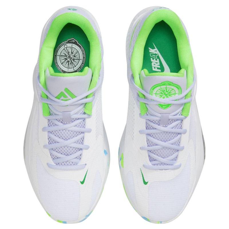 Nike Zoom Freak 4 Ep 'White Oxygen Purple' Sneakers Casual DJ6148-101