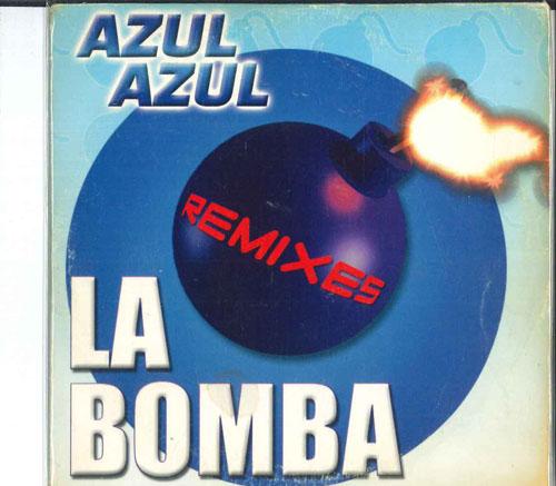 CD AZUL AZUL La Bomba Remixes LAK84285 WARNER MUSIC CA 2001 США Танцевальная Электроника Б/у