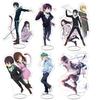 Anime Noragami Stray God Yato Yukine Iki Hiyori Acrylic Stand Figure Model Plate Holder Cake Topper Chain