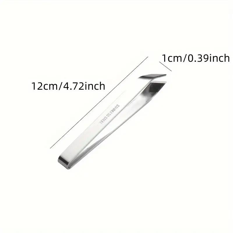 Stainless Steel Garlic Peeler, Kitchen Tool for Garlic Peeling and Fish Deboning, Hair Clip Design, Durable Kitchen Accessories