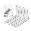Wall Shelf Brackets for Home Organization - Set of 4