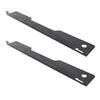 2Pcs Wheel Alignment Tools Heavy Duty Automotive Hub Alloy Steel Toe Plates for Vehicles Tire
